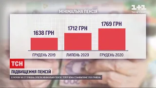 Відсьогодні в Україні збільшили мінімальну пенсію