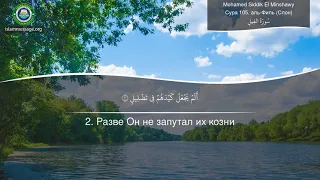 Коран Сура 105 аль-Филь (Слон) русский | Mohamed Siddik El Minshawy
