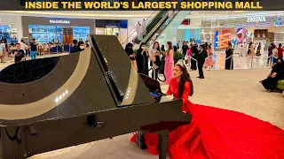 [4K] Dubai Mall Eid 2022 Night Complete walking tour | The World’s Largest Shopping Mall