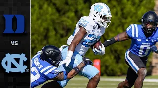 North Carolina vs. Duke Football Highlights (2020)