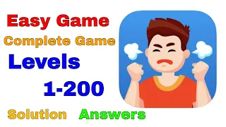 Easy Game Brain Test All Levels from 1-200 Complete Game Answers Solution Walkthrough iOS