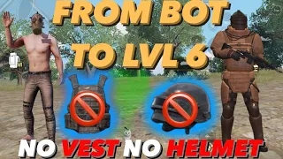 FROM BOT TO LVL6! TROLLING ENEMIES WITH BOT LOOK. EASIEST LOOT EVER / PUBG METRO ROYALE