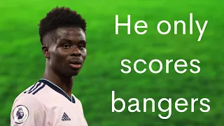 You’ve NEVER seen a Bukayo Saka ugly goal...