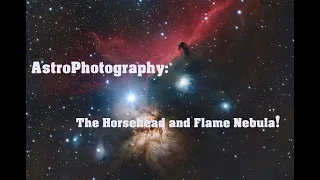 Backyard Astrophotography:  The Horse Head and Flame!