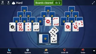 Microsoft Solitaire Collection: TriPeaks - Hard - June 24, 2021