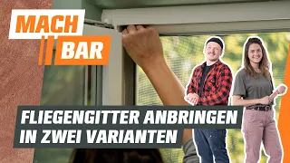 Fliegengitter anbringen in verschiedenen Arten | OBI