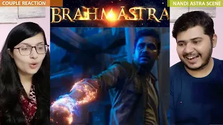 Couple Reaction on Brahmastra Nagarjuna As Nandi Astra Fight Scene