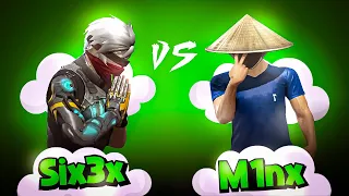 M1NX📲 vs @six3x_ 🖥️ god of headshot🗿