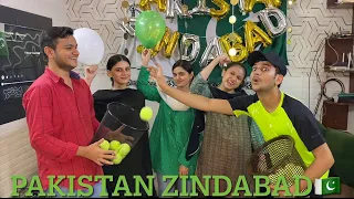 AZADI GAME WITH FAMILY🤩🇵🇰|| PAKISTAN ZINDABAAD😍||