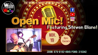 WIW Saturday Night Open Mic feat. Steven Blane!!