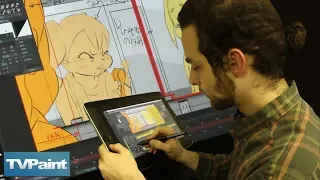 Animating Hisone To Masotan using TVPaint with Remy Clarke from Yapiko