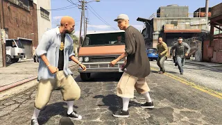 GTA 5 NPC Police Gang Wars 3