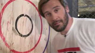 Vikings | Axe Throwing with Clive Standen