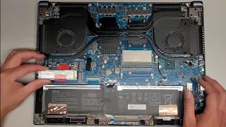 ASUS W700G W700 StudioBook Disassembly RAM SSD Hard Drive Upgrade Quick Look Inside Close Look