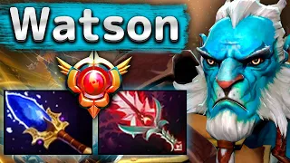 Топ 1 ранг на Фантом Лансере 30 тира! - Watson Phantom Lancer 7.35 DOTA 2