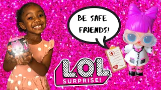 LIMITED EDITION MGAE Cares X L.O.L. Surprise Frontline Hero | Unboxing & Review | Fun With Jannah