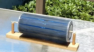 Solar motor--Free energy motor-- not electrical /// Homemade Science with Bruce Yeany