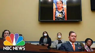 Uvalde, Buffalo Victims’ Families Testify at House Hearing on Gun Violence | NBC News