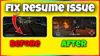 How to fix resume problem in ppsspp | 100% working with proof | psp gamer