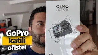 DJI Osmo Action Kutu Açılışı - GoPro katili SDN ofisine geldi!