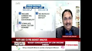 NDTV Special Pre-Budget Analysis I CII Panel Discussion with Prannoy Roy