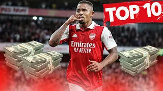 ТОП-10 высокооплачиваемых игроков Арсенала в сезоне-2022/23