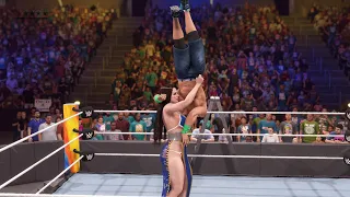 John Cena vs Lakshmi Shahaji WWE 2K23