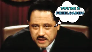 She’s A Freeloader! Judge Joe Brown Reaction!