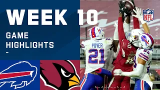 Bills vs. Cardinals Week 10 Highlights | NFL 2020