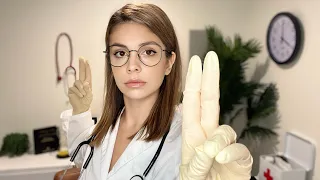 ASMR REALISTIC Cranial Nerve Exam (Taste Disorder, Peripheral Vision, Ear, Eye Exam, Hearing Test)