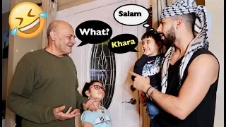 SPEAKING ONLY ARABIC TO MY FAMILY FOR 24 HOURS!!! GONE WRONG!!!