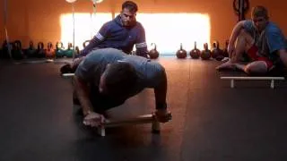 Steve Maxwell: Half-Moon/Iranian Twisting Push-Up