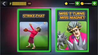 Scary Teacher 3D Miss T Summer Special Chapter. Turns Miss Magnet VS Strike That Levels.😋🤗