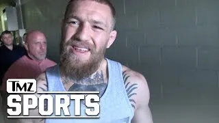 Conor McGregor Cusses Out TMZ Photog Over Jesus Question | TMZ Sports