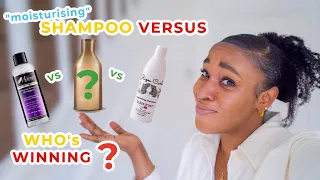 BEST MOISTURISING SHAMPOO 2022  Pt. 2 // 3-Way Versus. Let the games begin!!