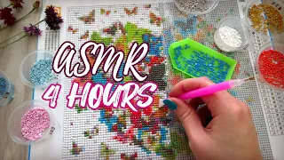 Diamond Painting Background ASMR for Focus, Work, Study or Sleep | No Talking