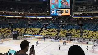 Rytíři Kladno - HC Sparta Praha 1:4 (8.3.2022, O2 arena) sestřihy - zápas na podporu Ukrajiny, Jágr