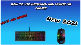 How To Use Keyboard And Mouse On Games! | iOS 14 2021