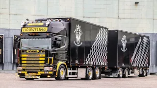 HOUWELING SCANIA 164 580 V8 EKERI COMBI // PERFECT EXHAUST SOUNDS [ONBOARD]