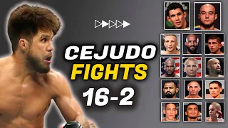 Henry Cejudo Streak 16-2 | Henry Cejudo highlights | Tribute to Henry Cejudo By TopNewsage