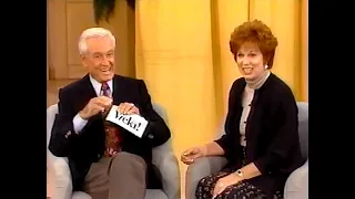 Bob Barker On Vicki Lawrence Show 1994 | With Holly Hallstrom | The Price is Right Host | TPIR 1990s