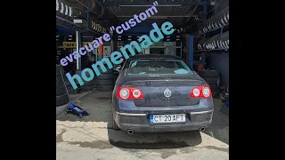 Modificare evacuare auto - vw passat b6 Romania (ieftin da bun)