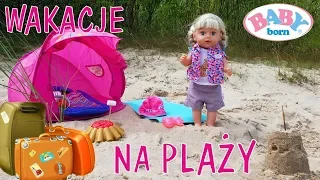 👶🏽 BABY BORN ⛺ Beach vacation 😍