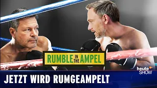 Ampel: Die Flitterwochen sind vorbei, jetzt beginnen die Streitigkeiten | heute-show vom 22.10.2021