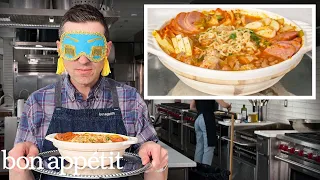 Recreating Maangchi's Budae Jjigae (Korean Army Stew) From Taste | Reverse Engineering | Bon Appétit