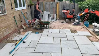 Time lapse of a recent landscape. (Grey Indian sandstone project pack)