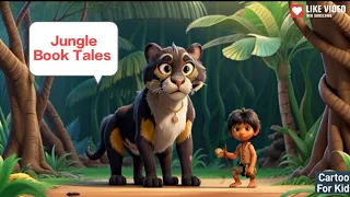 Mowgli's Colorful Origin 🐅🐅🐅 | Jungle Book Adventures 🐅🐅🐅 | The Exuberant Play with Baloo 🐻🐻 Tales