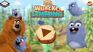 The Grizzly & The Lemmings Play Whack Lemmings Game 🤣|  Bullbule and MotaBhalu |