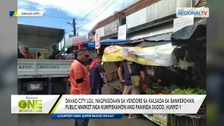 One Mindanao: Davao LGU, nagpasidaan sa vendors sa kalsada sa Bankerohan nga kumpiskahon ang paninda