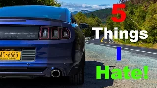 5 things i HATE about my 2013 v6 Mustang - opinion!